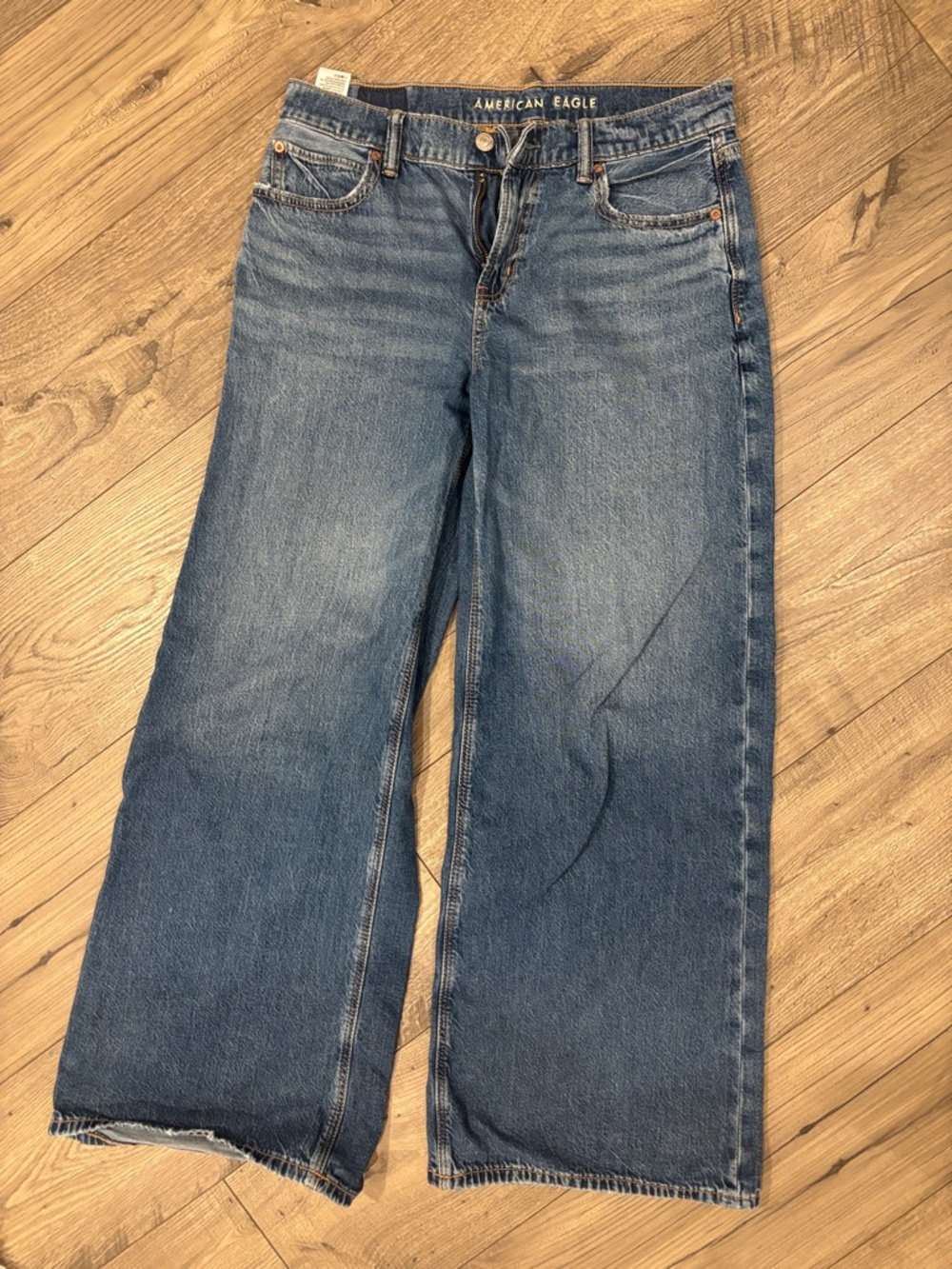 American Eagle Outfitters Dreamy Drape Wide Leg Jeans